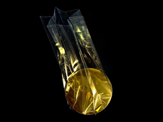 Diamantpose Cellofan LARGE med papbund - Ø21 x H60 cm